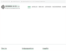 Tablet Screenshot of drehteile-herbrig.de